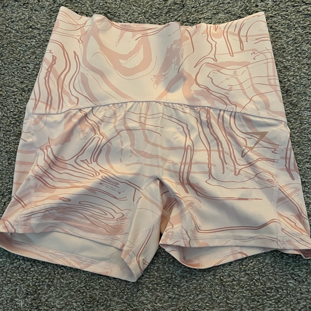 Gymshark Pink Marbled Spandex